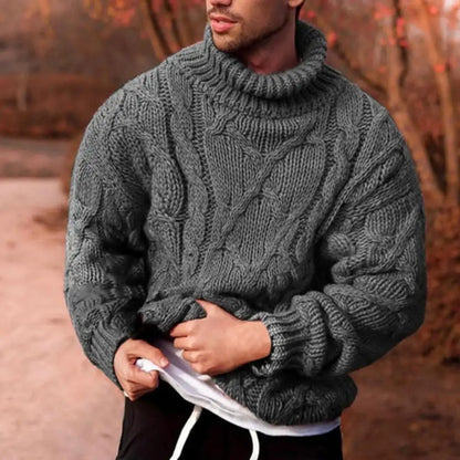 Pique - Jersey de punto trenzado para hombre