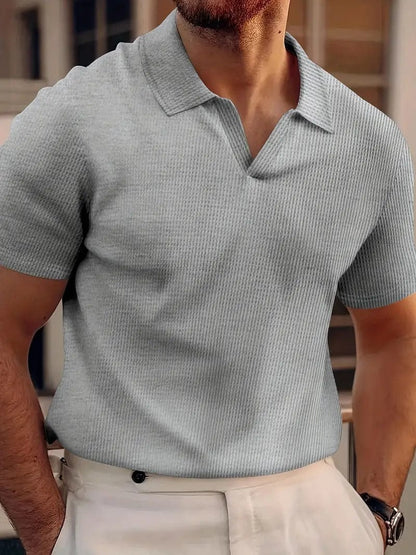 Polo premium de hombre con corte clásico y tejido suave – JASPER