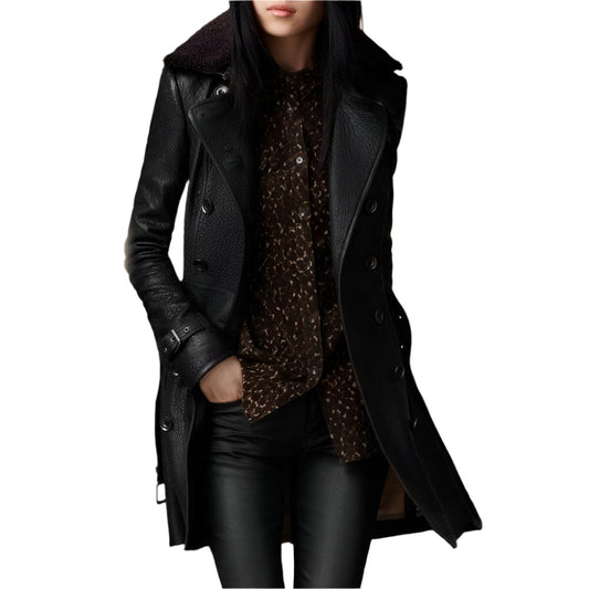 Abrigo de invierno elegante para mujer de alta calidad – JESSIKA