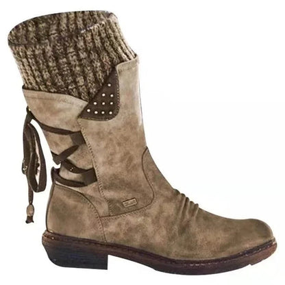 Botines cálidos de invierno para mujer con diseño cómodo – JULIANA