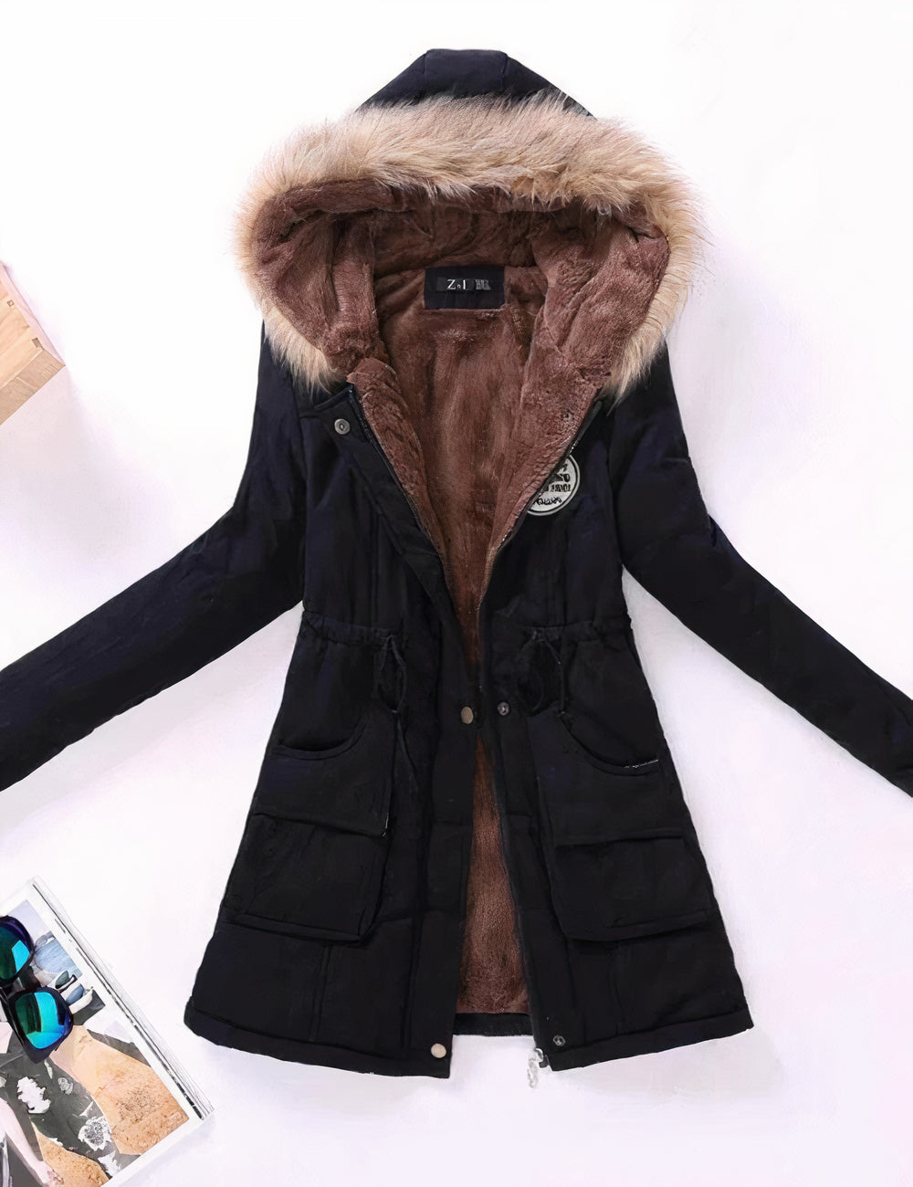 LUIZA - Chaqueta de forro polar cómoda y acogedora para mujeres