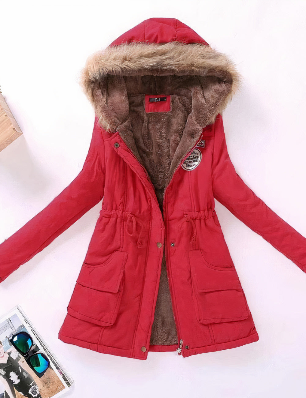 LUIZA - Chaqueta de forro polar cómoda y acogedora para mujeres