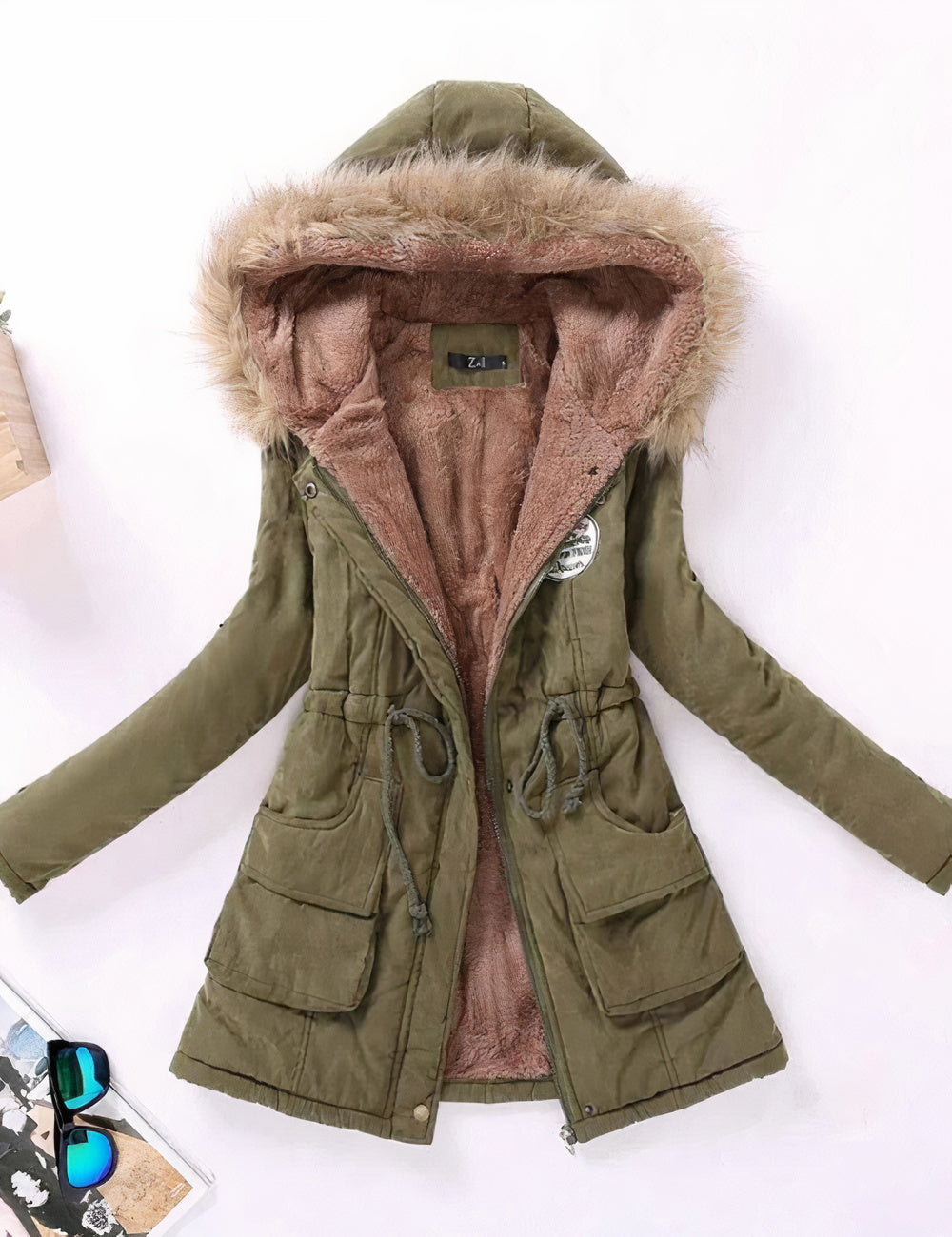 LUIZA - Chaqueta de forro polar cómoda y acogedora para mujeres