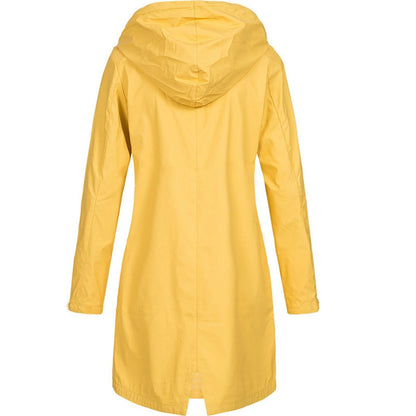 Chaqueta impermeable y transpirable de mujer con diseño elegante – LAURA