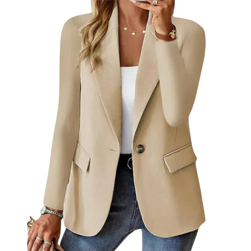 Blazer entallada de estilo sastre para mujer – CELENE