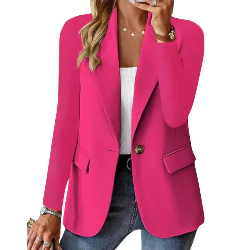 Blazer entallada de estilo sastre para mujer – CELENE
