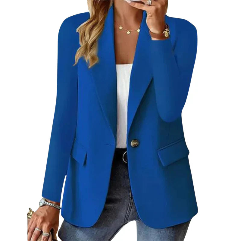 Blazer entallada de estilo sastre para mujer – CELENE