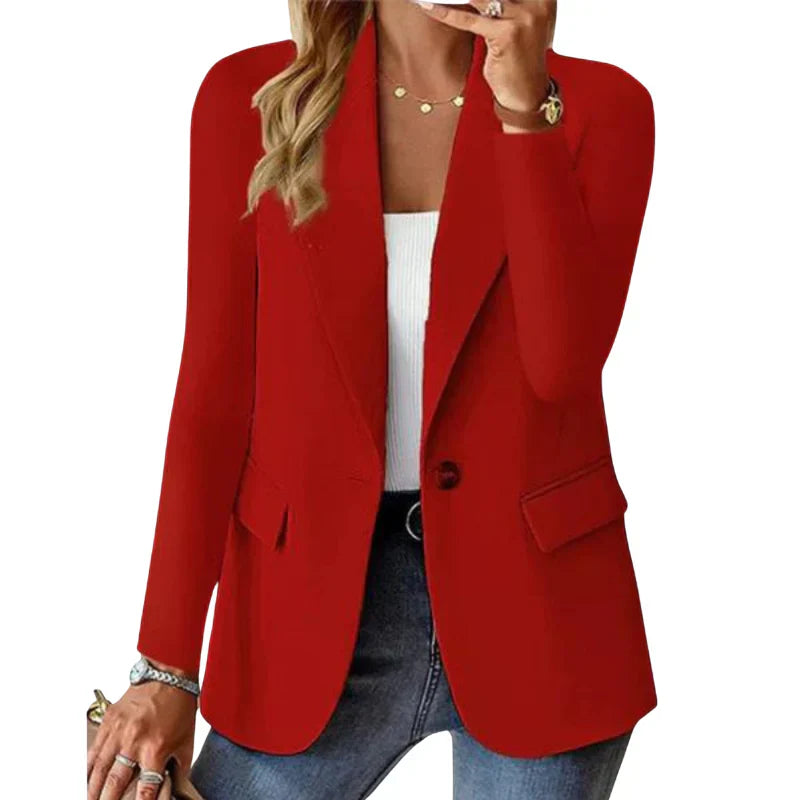 Blazer entallada de estilo sastre para mujer – CELENE