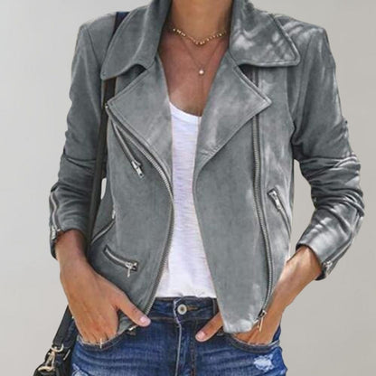 MELANIE - Chaqueta asimétrica moderna y elegante para mujeres