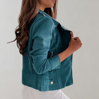 MELANIE - Chaqueta asimétrica moderna y elegante para mujeres