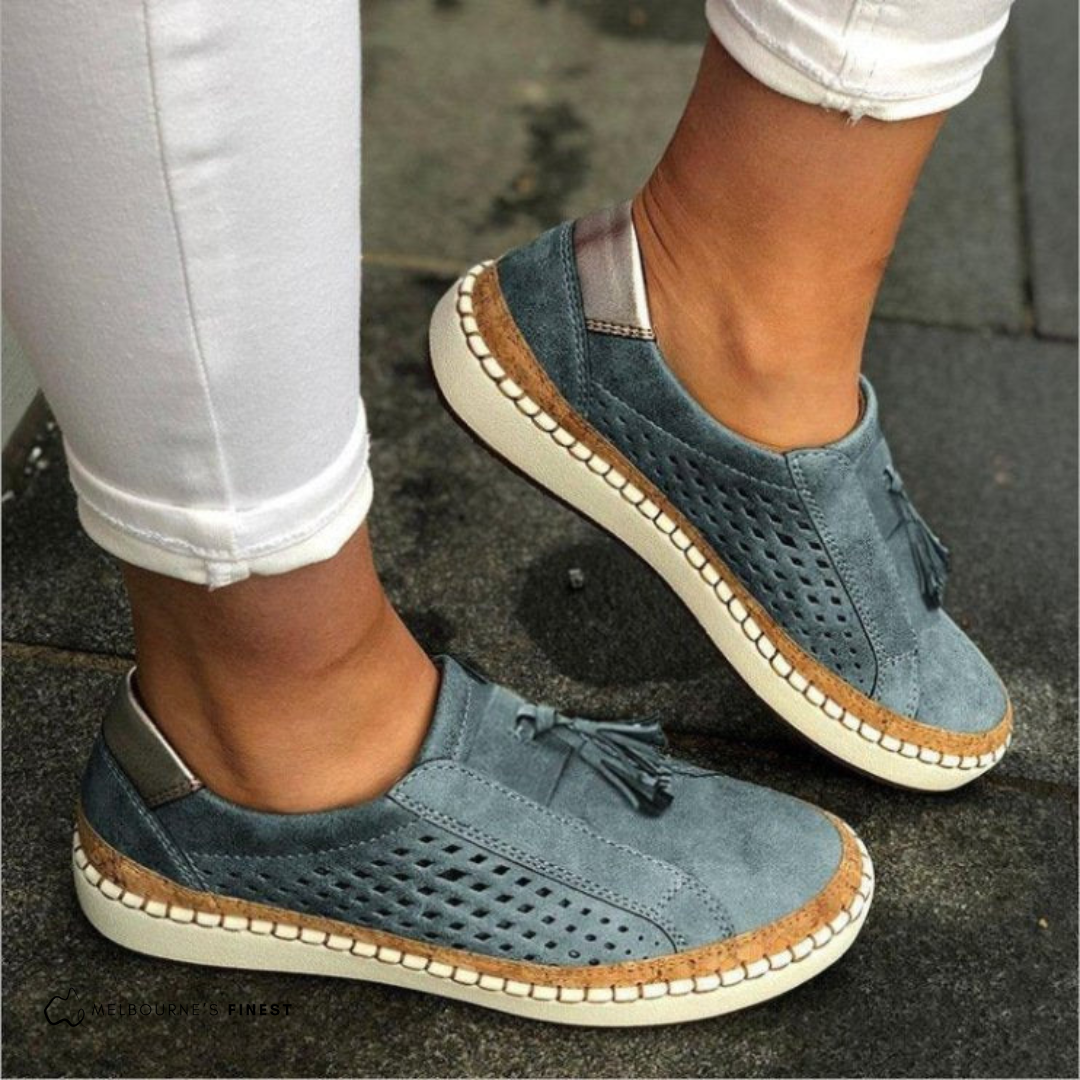 Zapatos ortopédicos sin cordones para mujer – Brezia