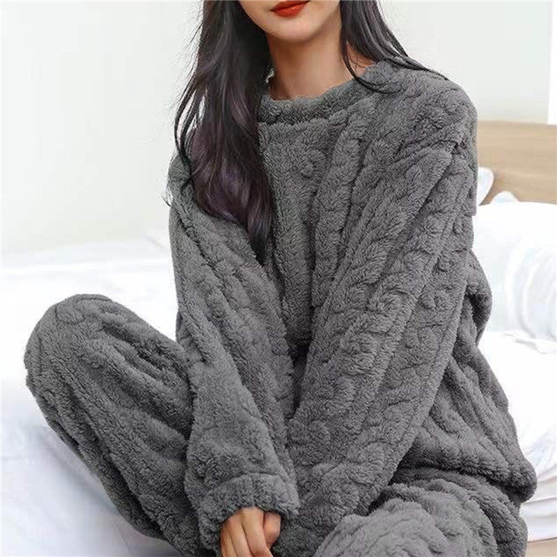 Conjunto de Pijama de Fleece Ultra Suave – MARIA