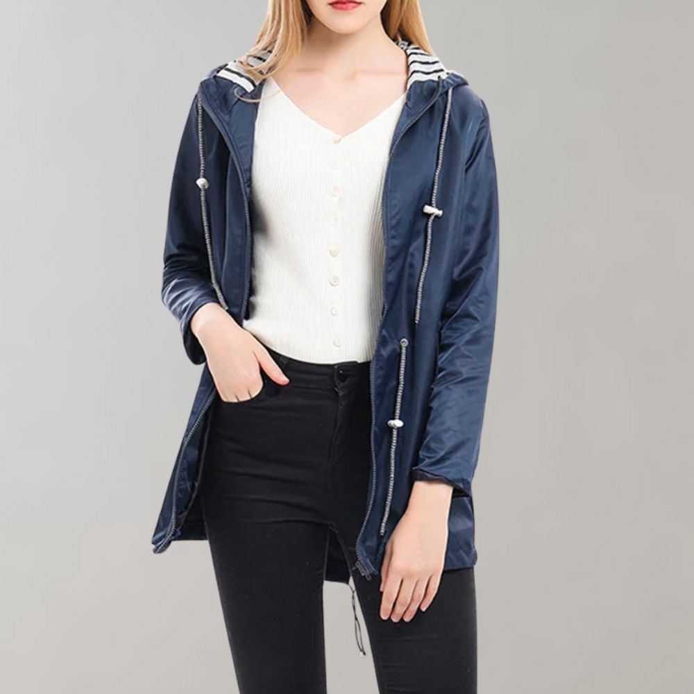 Chaqueta impermeable de mujer con diseño moderno – MARINA