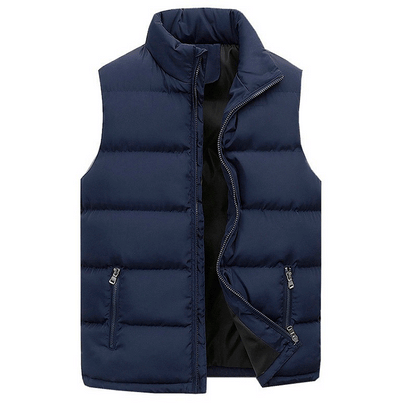 Chaleco ligero de hombre con cremallera – MAX