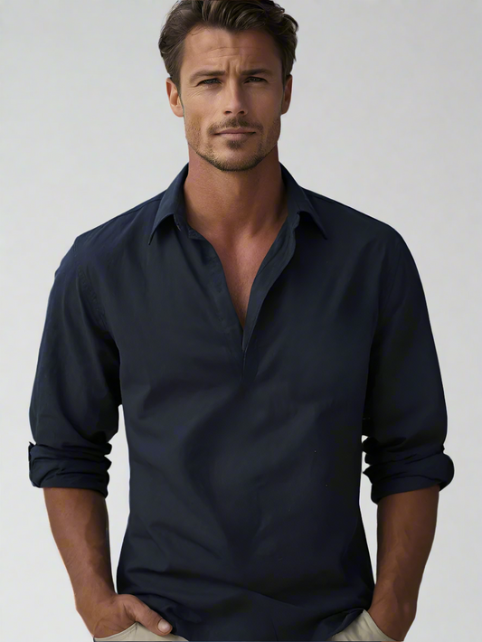 Valoré – Camisa de lino elegante para hombre