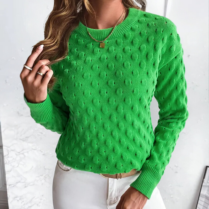 ELSA - Jersey de punto casual y cómodo para mujer