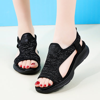 Valeria - Sandalias Planas Mujer Ultra-ligeras para Playa con Suela Suave | Sandalias de Mujer Verano