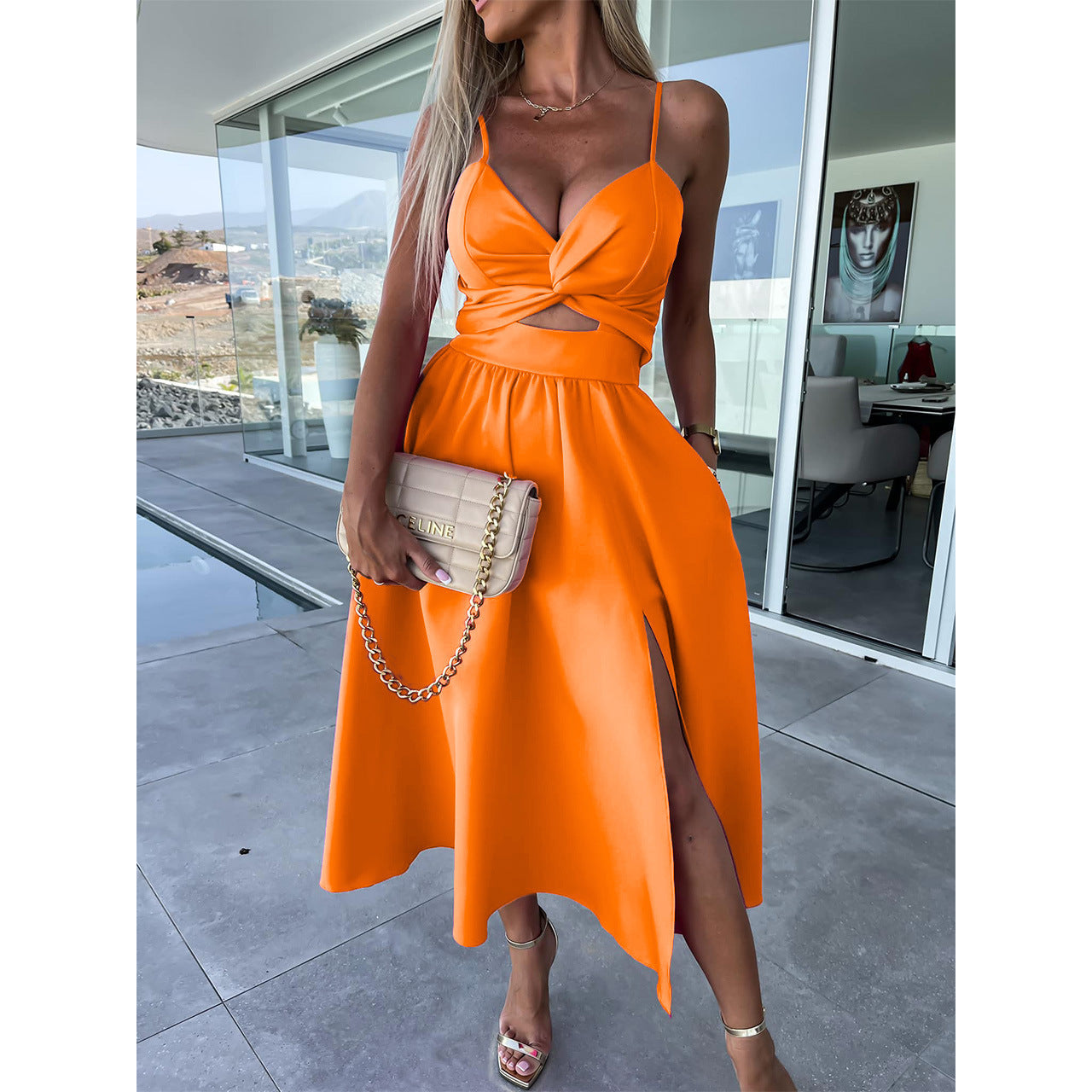 Vestido corto de verano con detalles delicados y diseño favorecedor – YARELLE