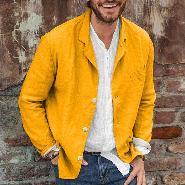 Sirocco – Chaqueta casual de lino para hombre