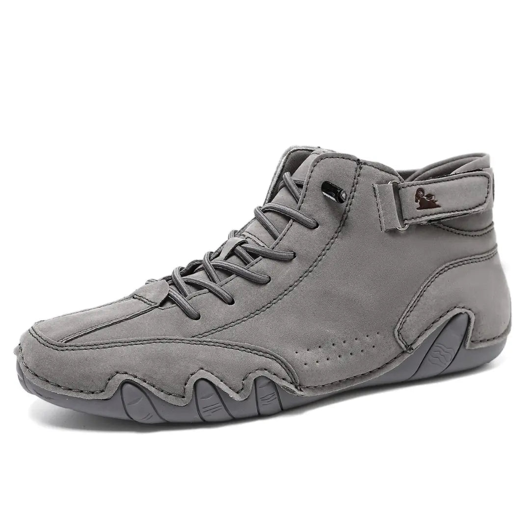 Botas barefoot de senderismo unisex con caña alta y suela flexible – FLEXTREK