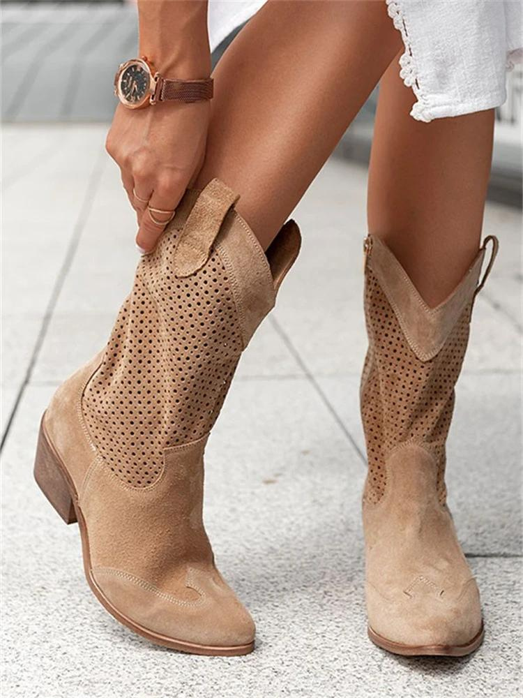 MARY JANE - Botas casual de caña media para mujer