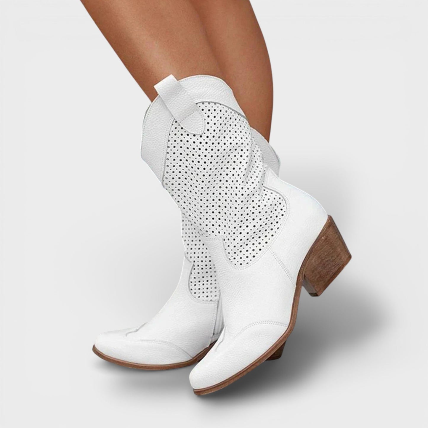 CARLA – Botas cowboy de mujer con cremallera lateral