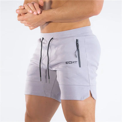 Tritón – Pantalones cortos deportivos para hombre con bolsillos y cordón ajustable