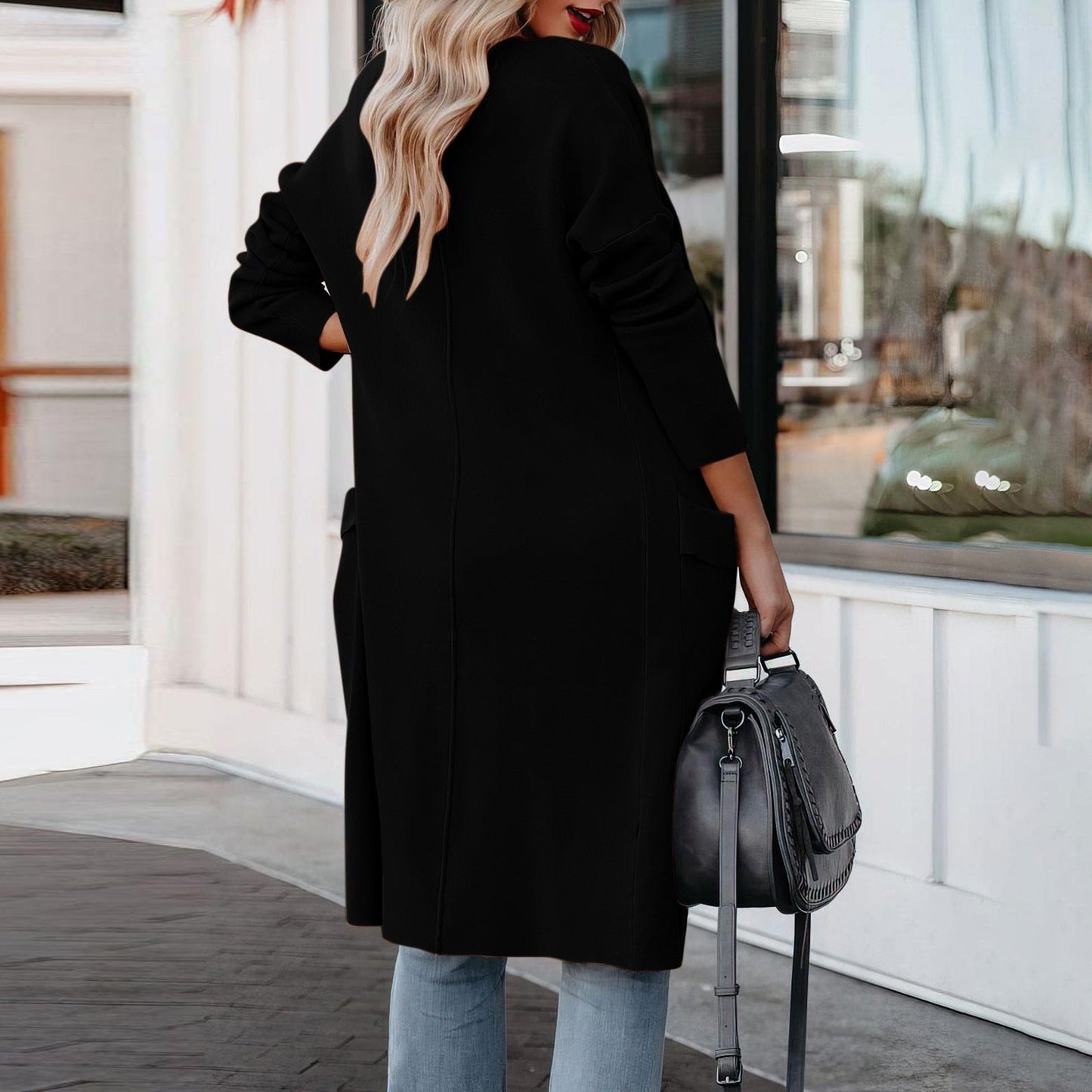 DYMPHNA - Chaqueta de punto con estilo para mujeres
