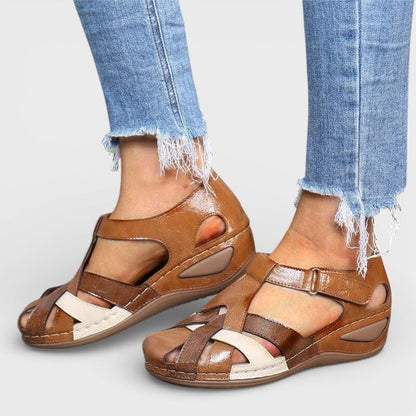 SOFÍA – Sandalias ortopédicas vintage para mujer