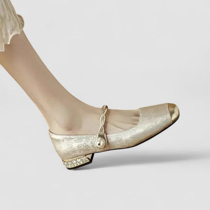 Chrystahh – Zapatos ortopédicos estilo Mary Jane para mujer