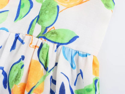 Luna – Vestido con tirantes y corte en A para mujer