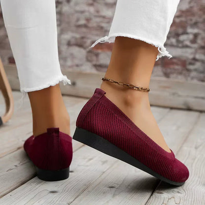 Zapatos bailarinas transpirables con suela antideslizante para mujer – ELVY PARIS