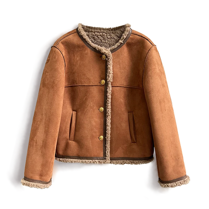 SAMIRA - Abrigo de invierno lujoso para mujer
