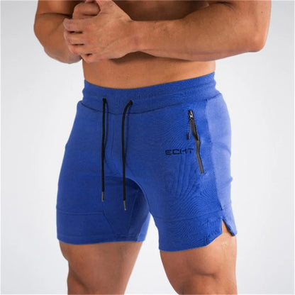 Tritón – Pantalones cortos deportivos para hombre con bolsillos y cordón ajustable