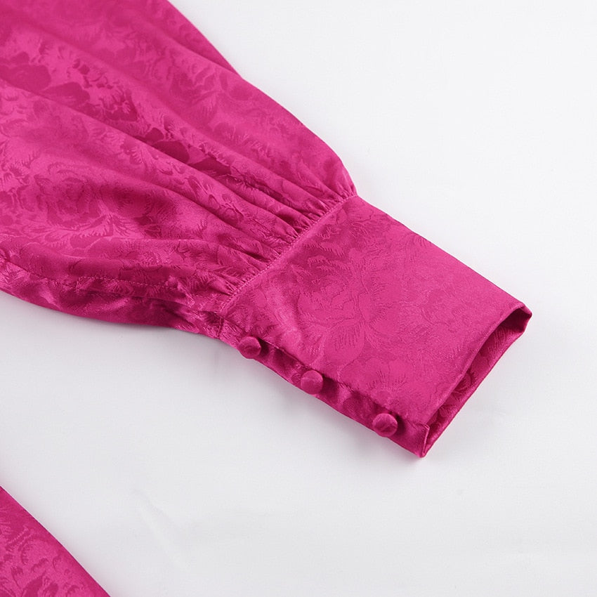 Vestido mini de mujer con escote profundo y cintura recortada – XIOMY