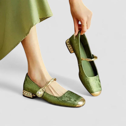 Chrystahh – Zapatos ortopédicos estilo Mary Jane para mujer