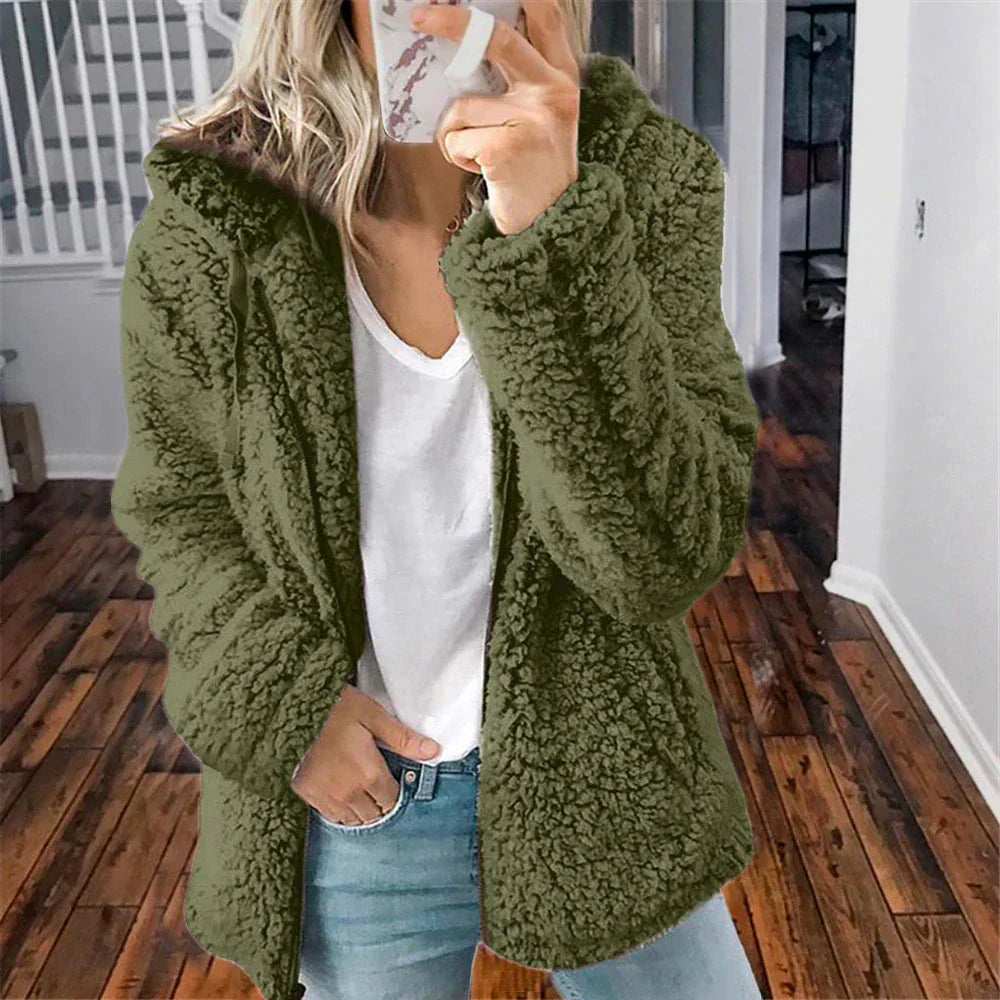 SILVIA - Chaqueta de invierno con capucha para mujeres