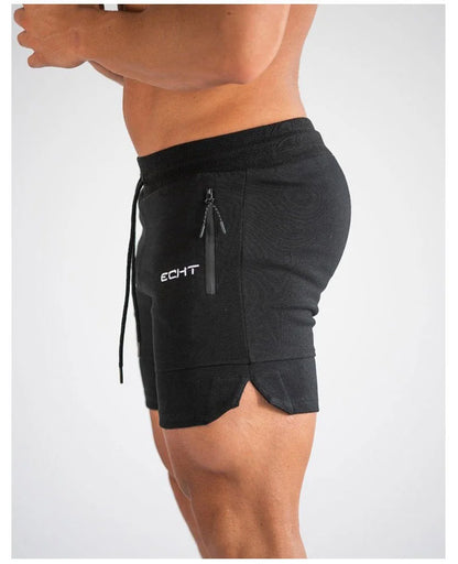 Tritón – Pantalones cortos deportivos para hombre con bolsillos y cordón ajustable