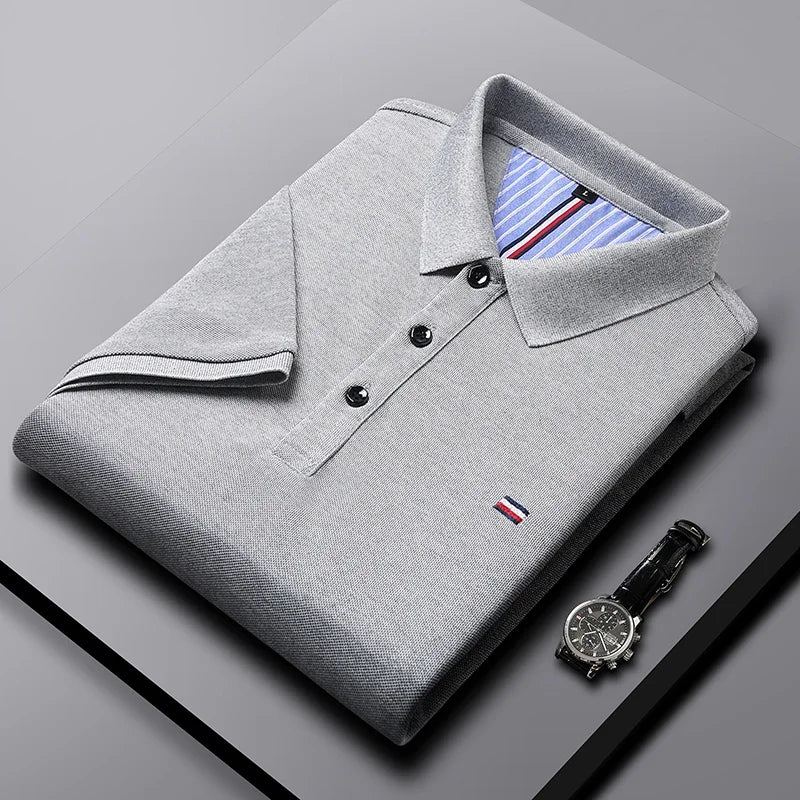 Polo clásica de hombre con cuello tradicional y corte regular – BEAUMONT