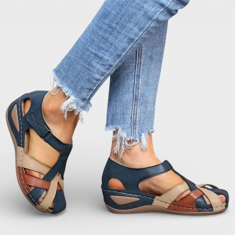 SOFÍA – Sandalias ortopédicas vintage para mujer