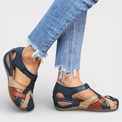SOFÍA – Sandalias ortopédicas vintage para mujer