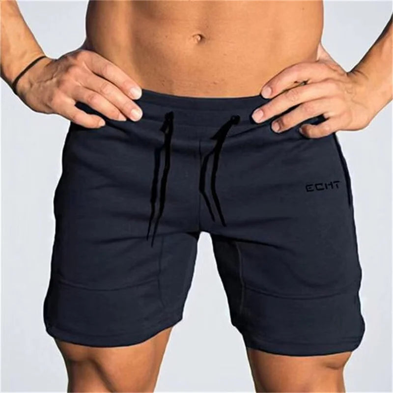 Tritón – Pantalones cortos deportivos para hombre con bolsillos y cordón ajustable