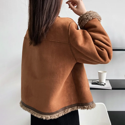 SAMIRA - Abrigo de invierno lujoso para mujer