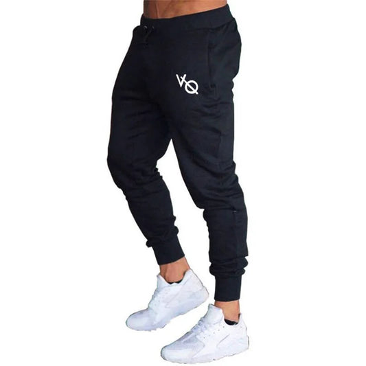 Pantalón deportivo slim fit con puños en los tobillos para hombre – DEXTER