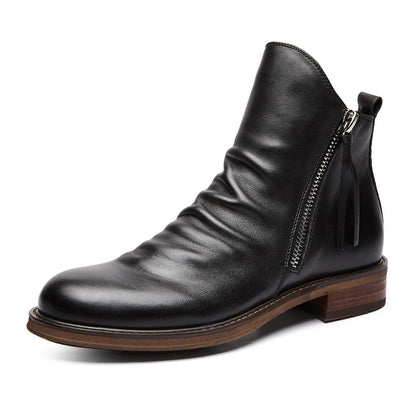 Botas chelsea de cuero para hombre modernas – MAVERICK