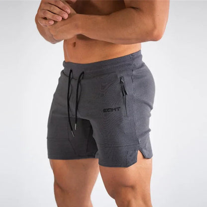 Tritón – Pantalones cortos deportivos para hombre con bolsillos y cordón ajustable
