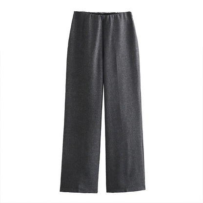 Traje de mujer con blazer entallada y pantalón de vestir – AVELINE