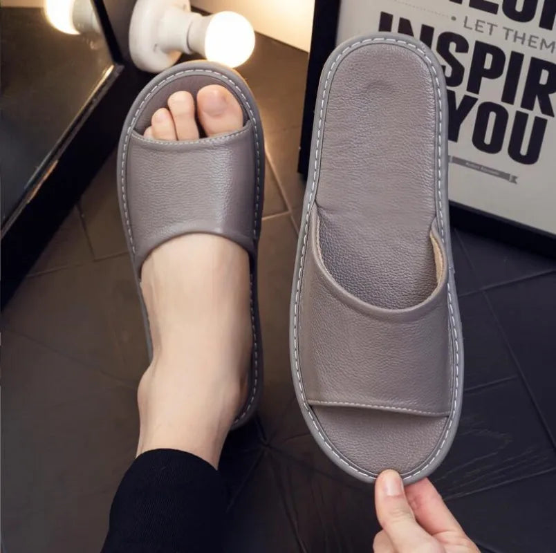 Zapatillas Unisex de Cuero con Diseño Elegante y Confort para Uso Diario – VELNI