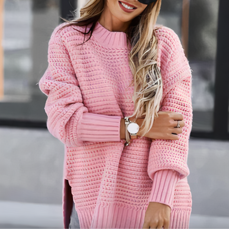 AMELIA - Suéter de punto vintage para mujer