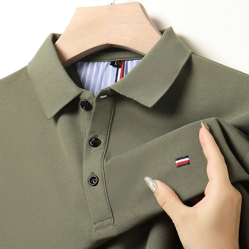 Polo clásica de hombre con cuello tradicional y corte regular – BEAUMONT
